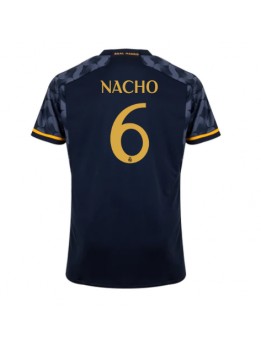 Real Madrid Nacho #6 Replika Borta Kläder 2023-24 Kortärmad